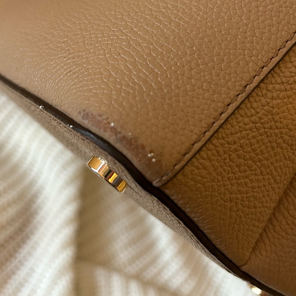 Michael Kors Mercer Large Pebbled Leather Accordion Tote Bag and Wallet - Picture 6 of 9